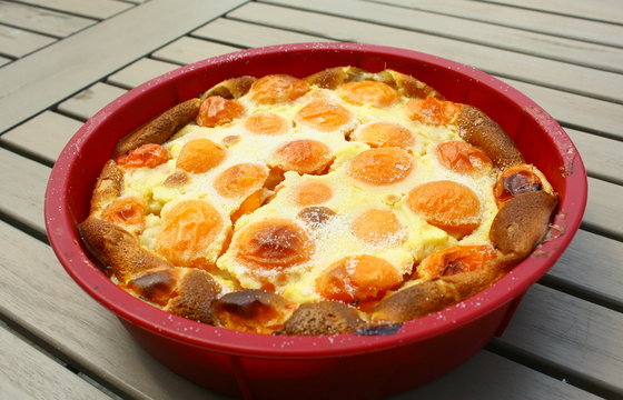 clafoutis aux abricots