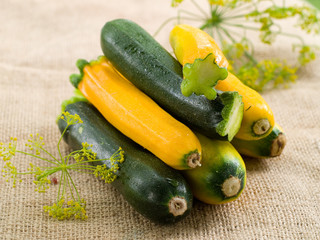 Fresh zucchini