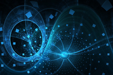 Abstract futuristic background