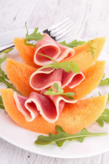 prosciutto and melon