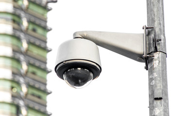 CCTV,security camera to monitor the crossings citizens