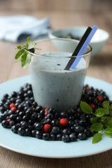 Heidelbeershake