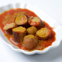 Seitancurrywurst
