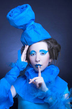 Creative girl.