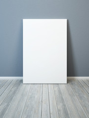 blank picture in the room
