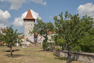Fototapeta premium Beautiful town in Czech Republiíc