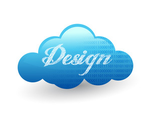 cloud design illustration