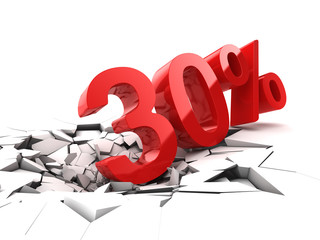 30 percent discount