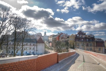 Obraz premium Lublin City streetview