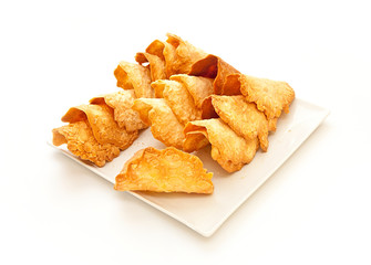 French delicacy almond pastry
