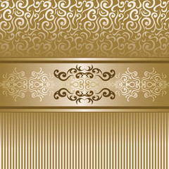 Vintage background with lace decoration