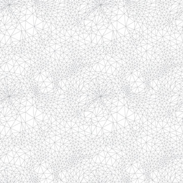 Hand Drawn Abstract Seamless Molecule Texture