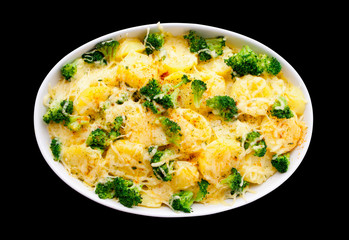 Broccoli gratin