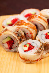 sushi with eel