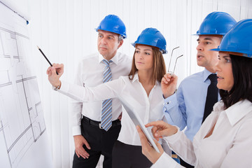 Architects Discussing Project