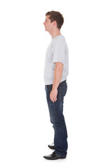 Fototapeta premium Portrait Of Young Happy Man