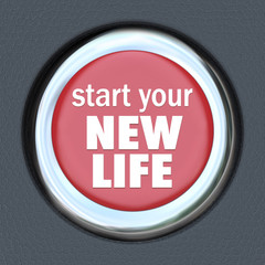 Start a New Life Red Button Press Reset Beginning