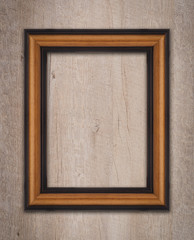 Vintage wooden frame