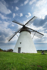 Fototapeta na wymiar Holland mill in Estonia