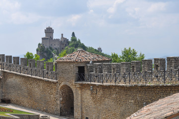 Fototapeta premium Rocca Guaita San Marino