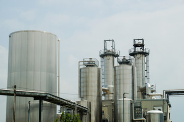 Chemische Industrie, Produktionsanlage