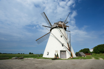 Fototapeta na wymiar Holland mill in Estonia