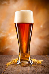 Glass of beer