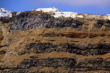 Paysage des Cyclades, îles grecques