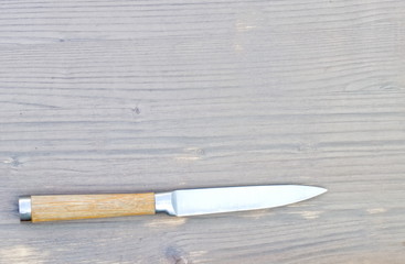 messer mit bambusgriff