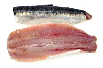 Filets de sardines crus