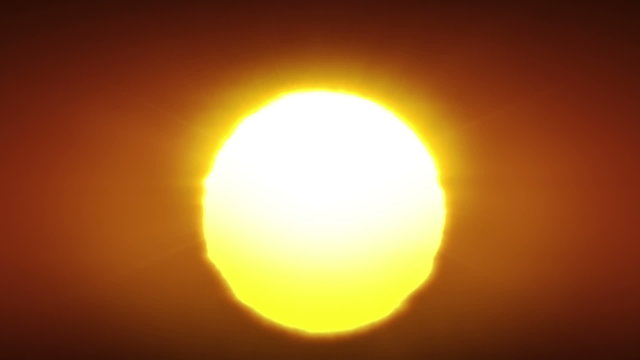 Clean Sunrise in Looped animation. HD 1080.