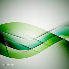 Beautiful wave modern template