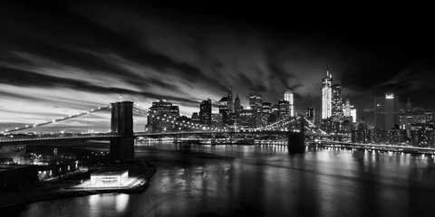 Fototapeten Brooklyn Brücke © renescharli