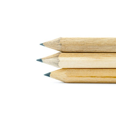 Obraz premium Wooden Pencil isolated on white background