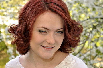 Fototapeta premium Flirting woman