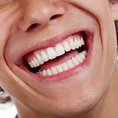 Healthy teeth closeup