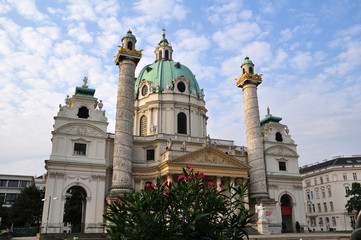 Karlskirche in Wien, Österreich