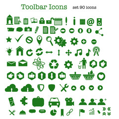 Universal Outline Retro Icons For Web and Mobile