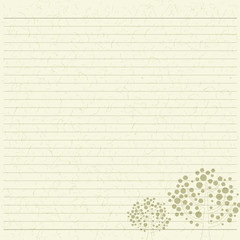 tree letter paper - 54362143