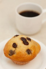ケーキとコーヒー