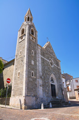 Fototapeta na wymiar Kościół św Rocco. Alberona. Apulia. Włochy.