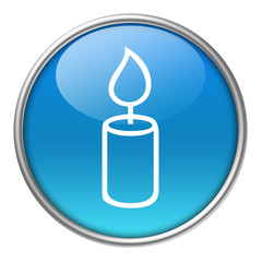 Bottone vetro candela