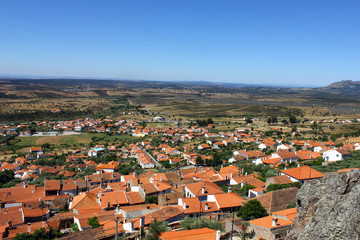 Fototapeta na wymiar Średniowieczna wioska Penha Garcia, Portugalii