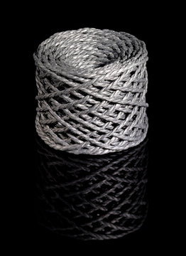grey twine coil