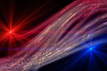 futuristic wave background design with lights