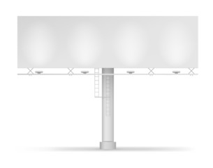Obraz premium Blank billboard illustration