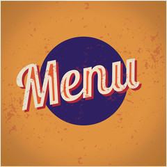 Restaurant Menu Card Design template.