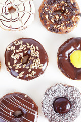Colored doughnuts