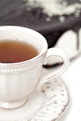  cup of tea and cake
