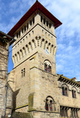 Rathaus (1125)von Saint-Antonin-Noble-Val / Südfrankreich